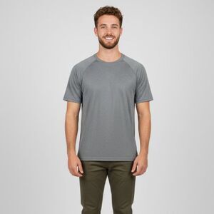 Glacier Performance Gray T-Shirt Size Medium